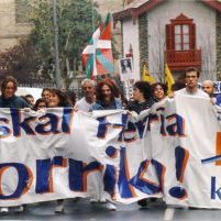 Irudian, 1997. urtean, Egia kaletik gora 10. korrika.